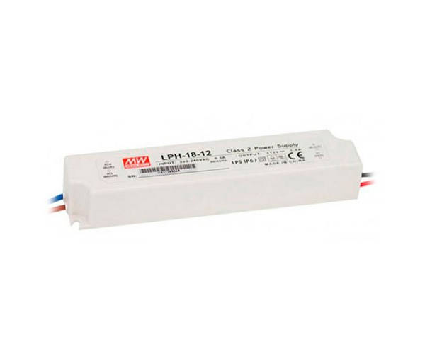 

Блок питания Mean Well LPH-18-12 для LED экранов 12 В 18 Вт 1,5 А