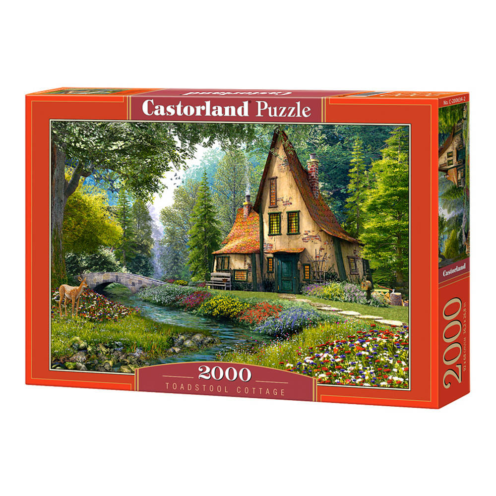 

Пазл "Коттедж в лесу", 2000 элементов Castorland (5904438200634)
