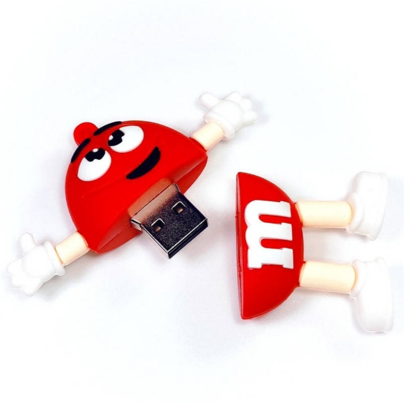 

USB флешка M&M’s Flash, 64GB 3.0 OTG, красная, Красный