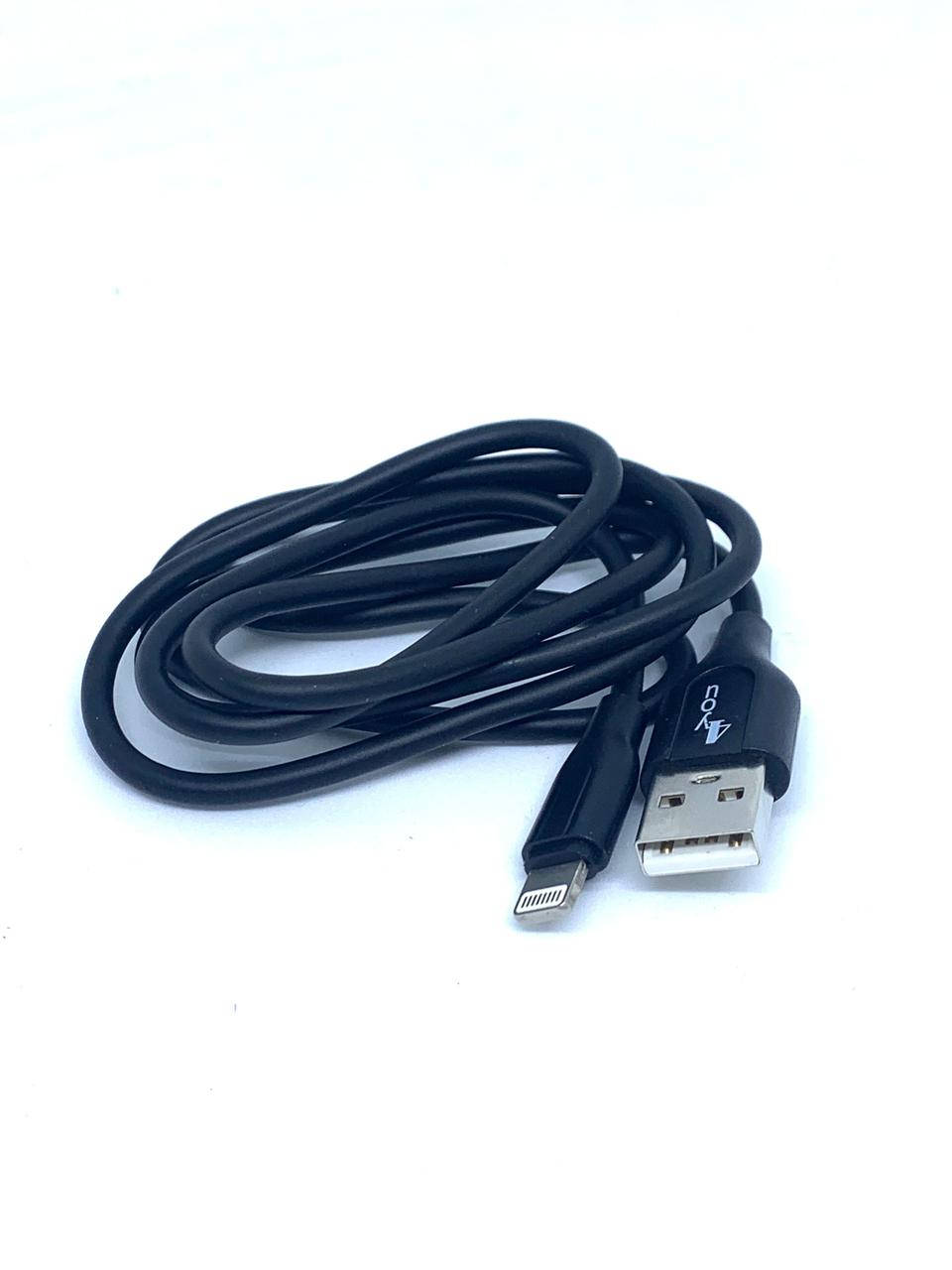 

Кабель Lightning USB iPhone 5 4you Dnepr (2A) (без упак.), Black, Black, Черный