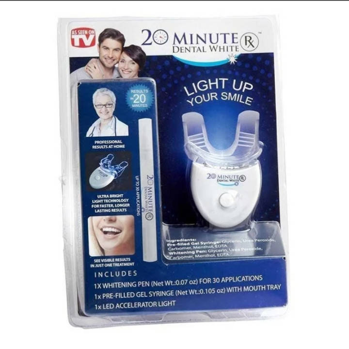 

Средство для отбеливания зубов в домашних условиях 20 Minute Dental White