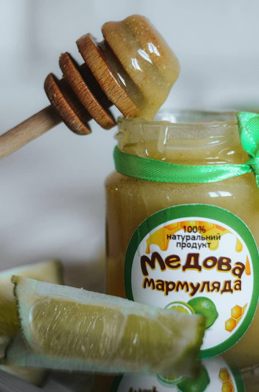 

Медова мармуляда лайм 100мл