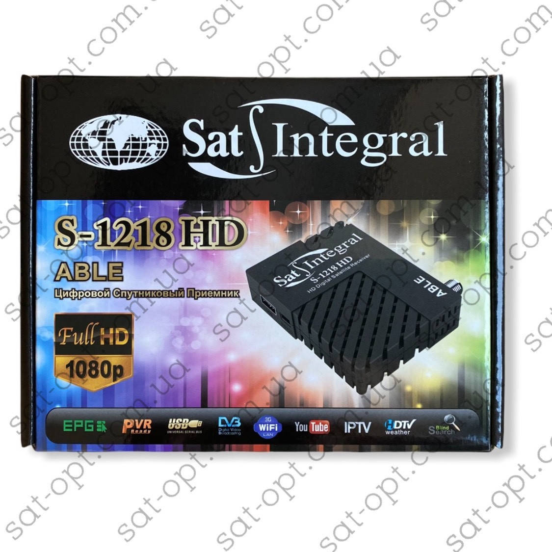 

Спутниковый ресивер (тюнер) SAT INTEGRAL S 1218 HD ABLE