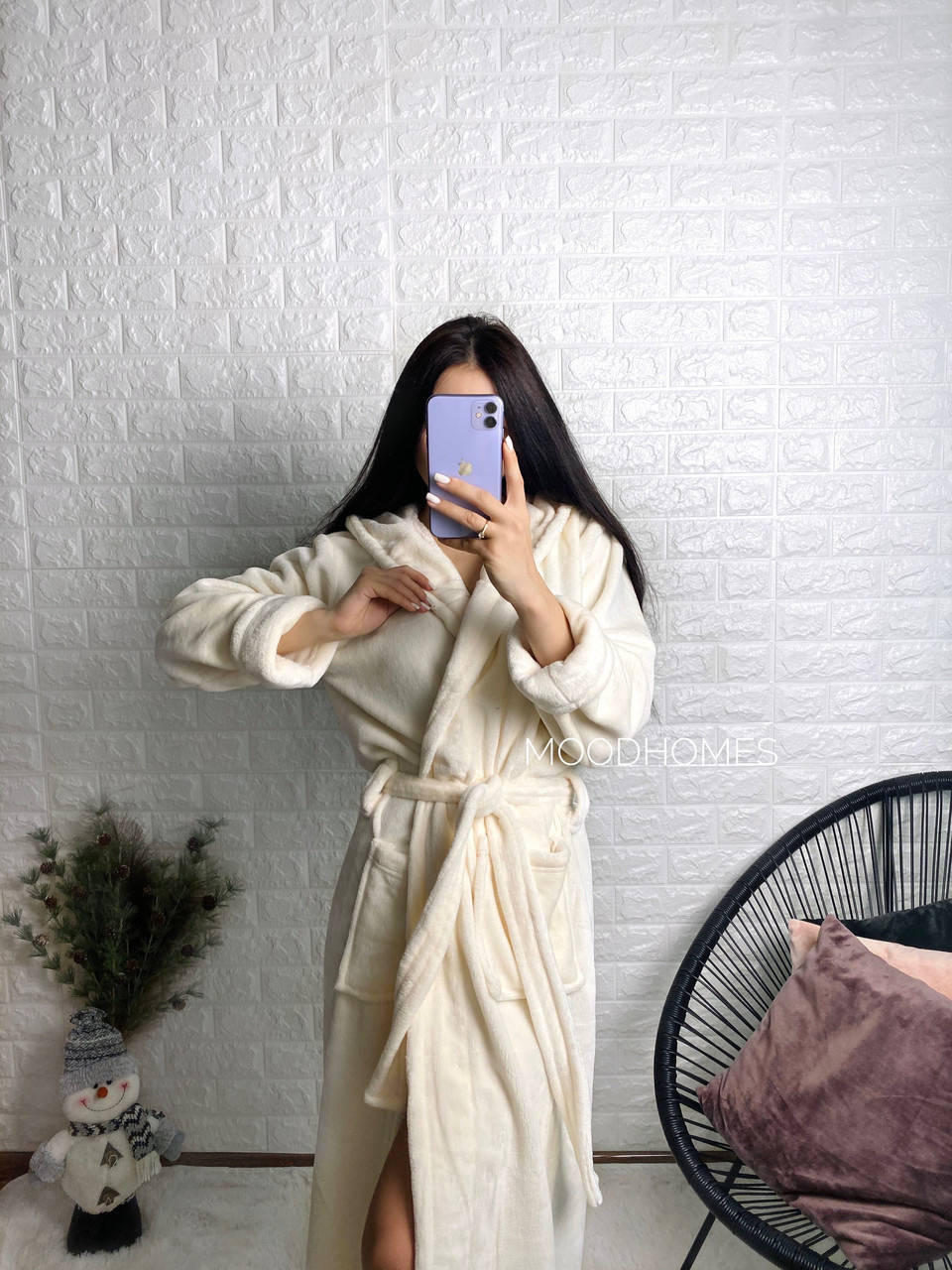 

Халат женский длинный Батал 2XL