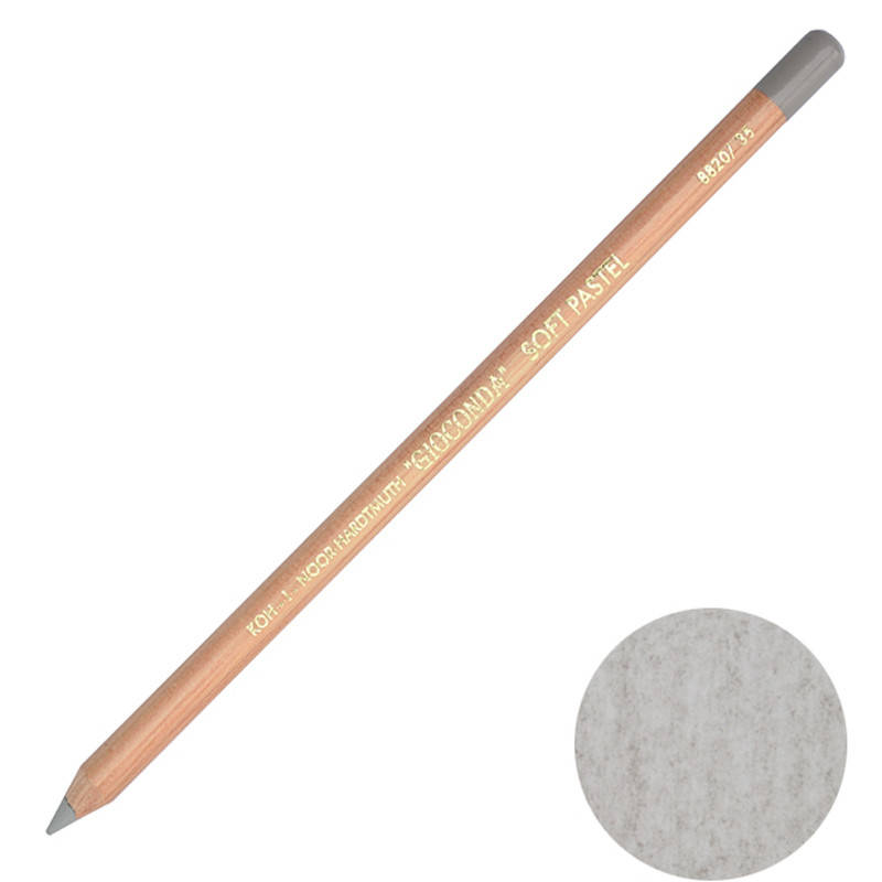 

Карандаш пастельный Gioconda 035 Light grey Koh-i-Noor