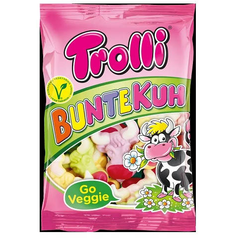

Желейные конфеты Trolli Bunte Kuh Коровы 175 г Германия