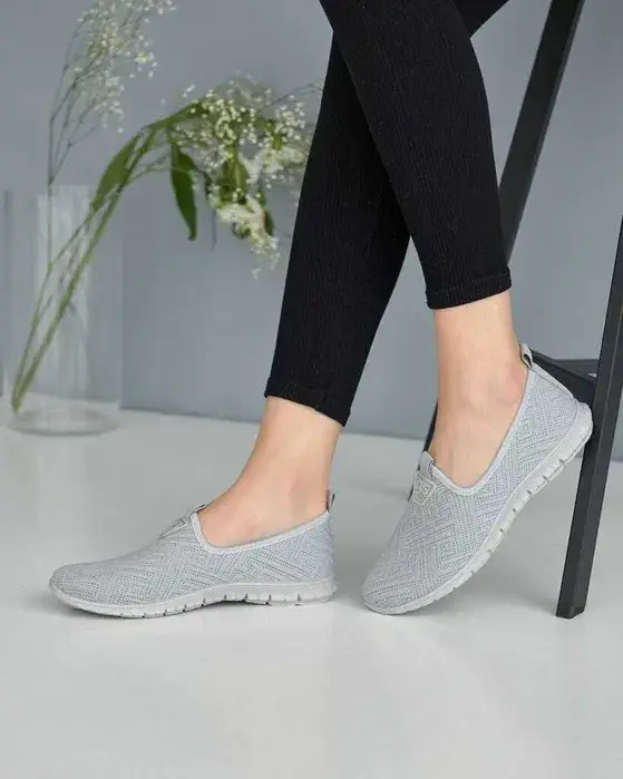 

Женские текстильные мокасины, кеды, 36-41рр., большемерят
