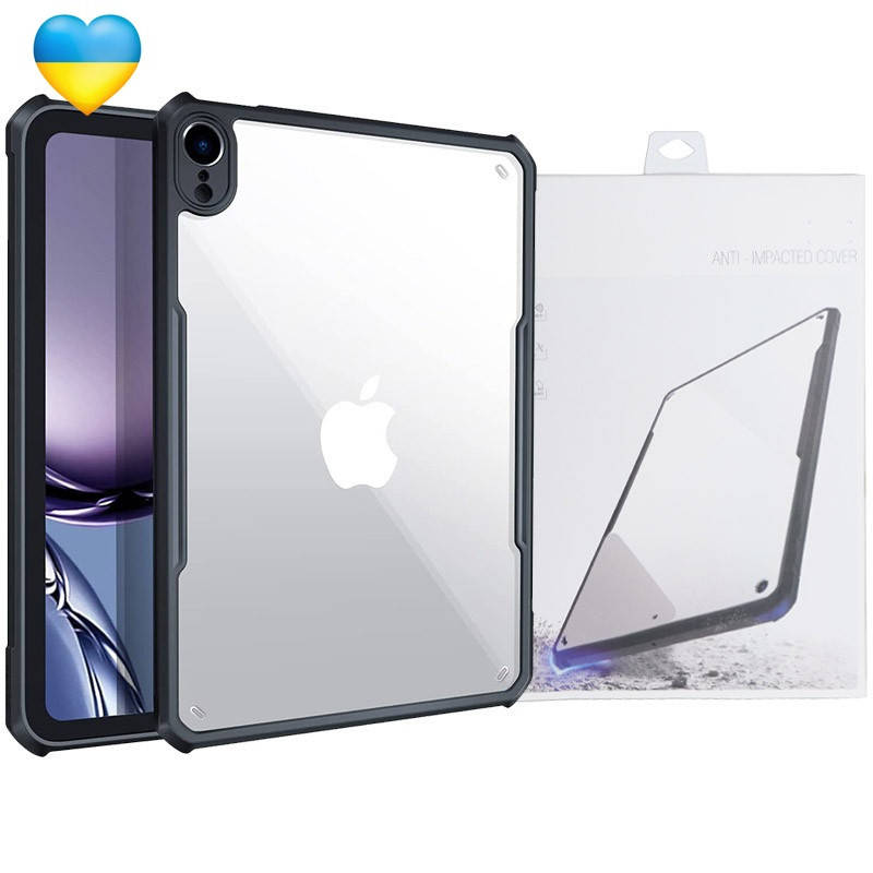 

TPU+PC чехол Xundd c усиленными углами для Apple iPad Mini 6 (8.3") (2021), Черный