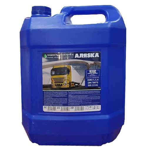 

Жидкость AdBlue для снижения выбросов систем SCR (мочевина) 10 л (Пр-во ALASKA) ALASKA5408