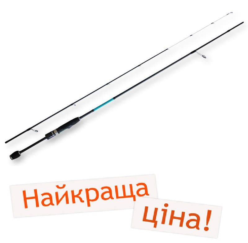 

Спінінг Crazy Fish Inspire I-762 UL-S (1-6g 230сm 2-4lb114g), Голубой