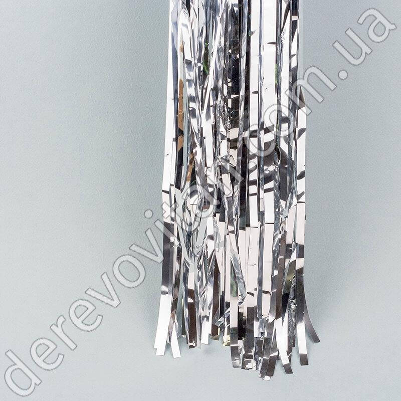 

Шторка для фото-зоны блестящая, серебро, 100×200 см