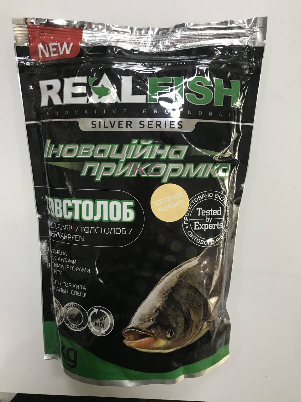 

Прикормка RealFish Топлине Молоко