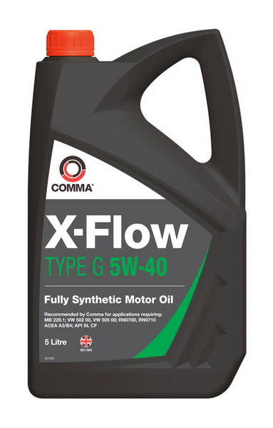 

Моторное масло X-FLOW G 5W40 SYNT 4L COMMA