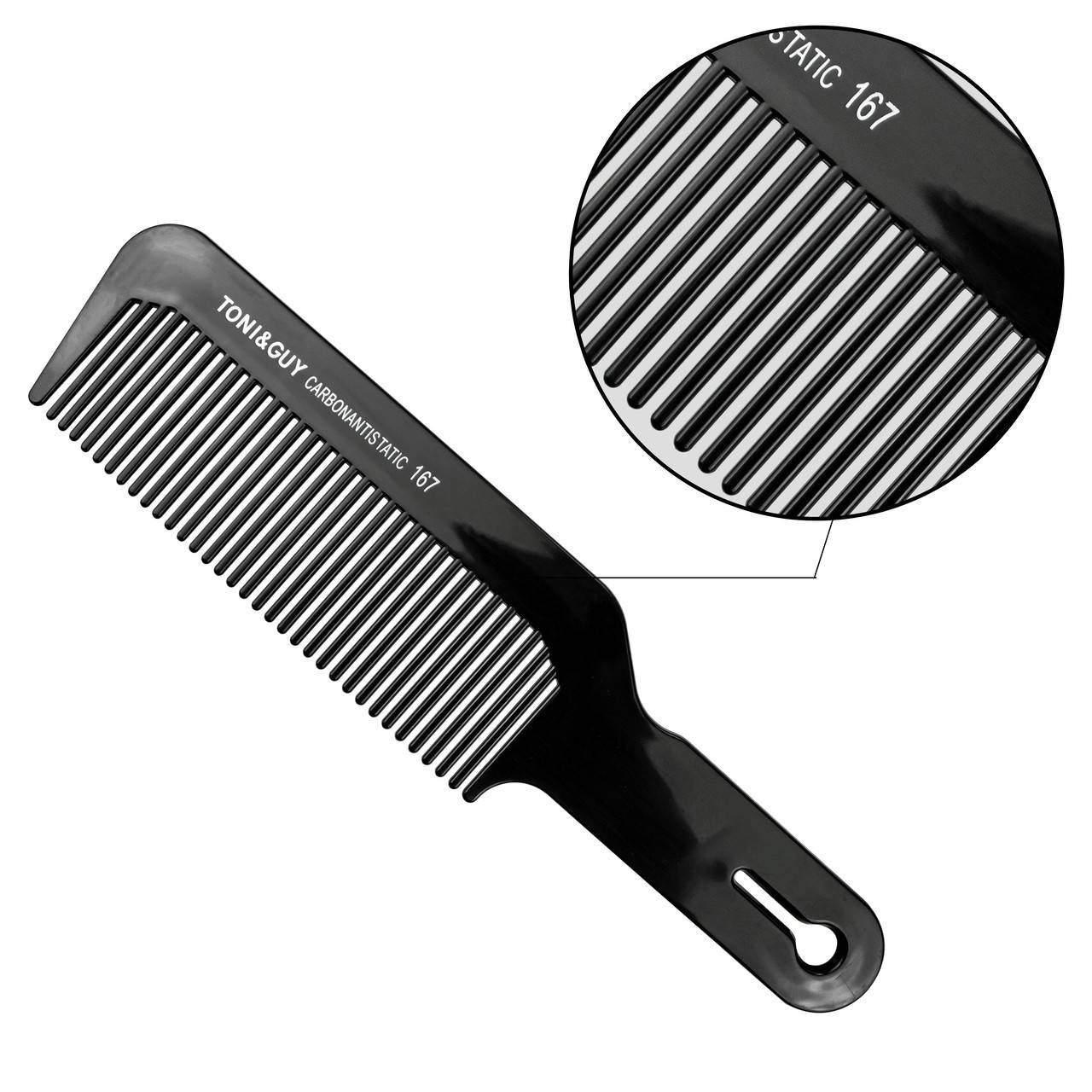 

Гребень T&G 167 с ручкой черный