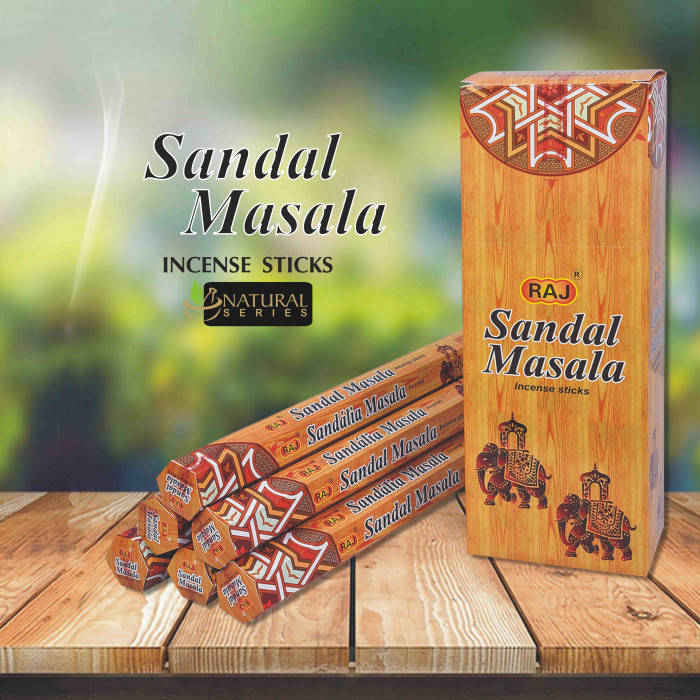 

Благовония RAJ Sandal Masala Сандал Масала