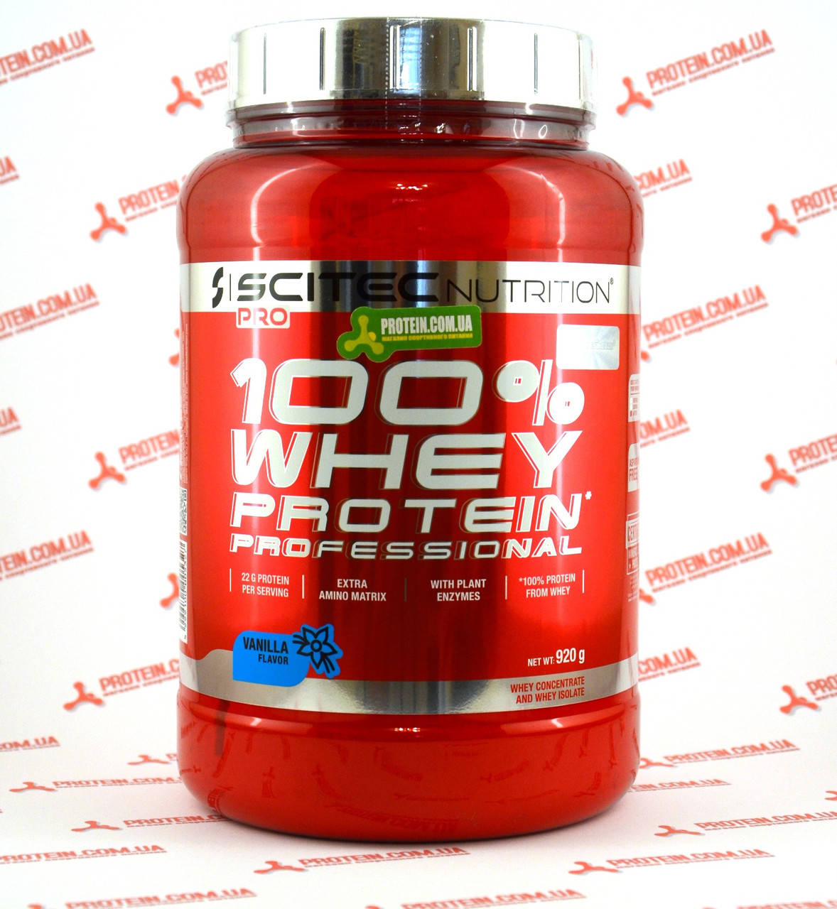 

Протеин Scitec Nutrition 100% Whey Protein Professional 920 г vanilla ваниль