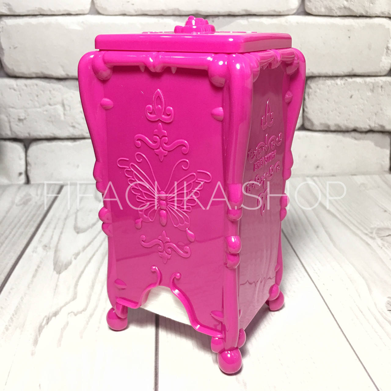 

Бокс для безворсовых салфеток, малиновый