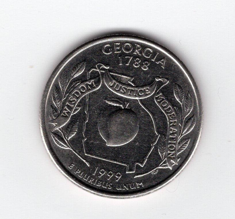 

США ¼ долара, 1999 - Джорджія