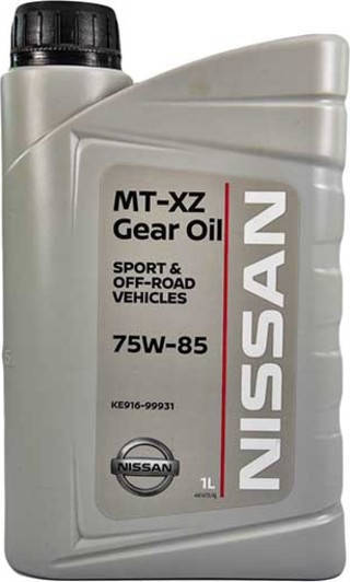 

Трансмиссионное масло Nissan MT-XZ 75W-85 1л (KE91699931)