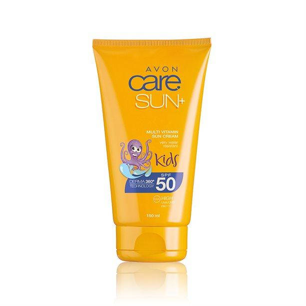 

Мультивітамінний сонцезахисний крем для дитячої шкіри SPF 50 (150 мл)