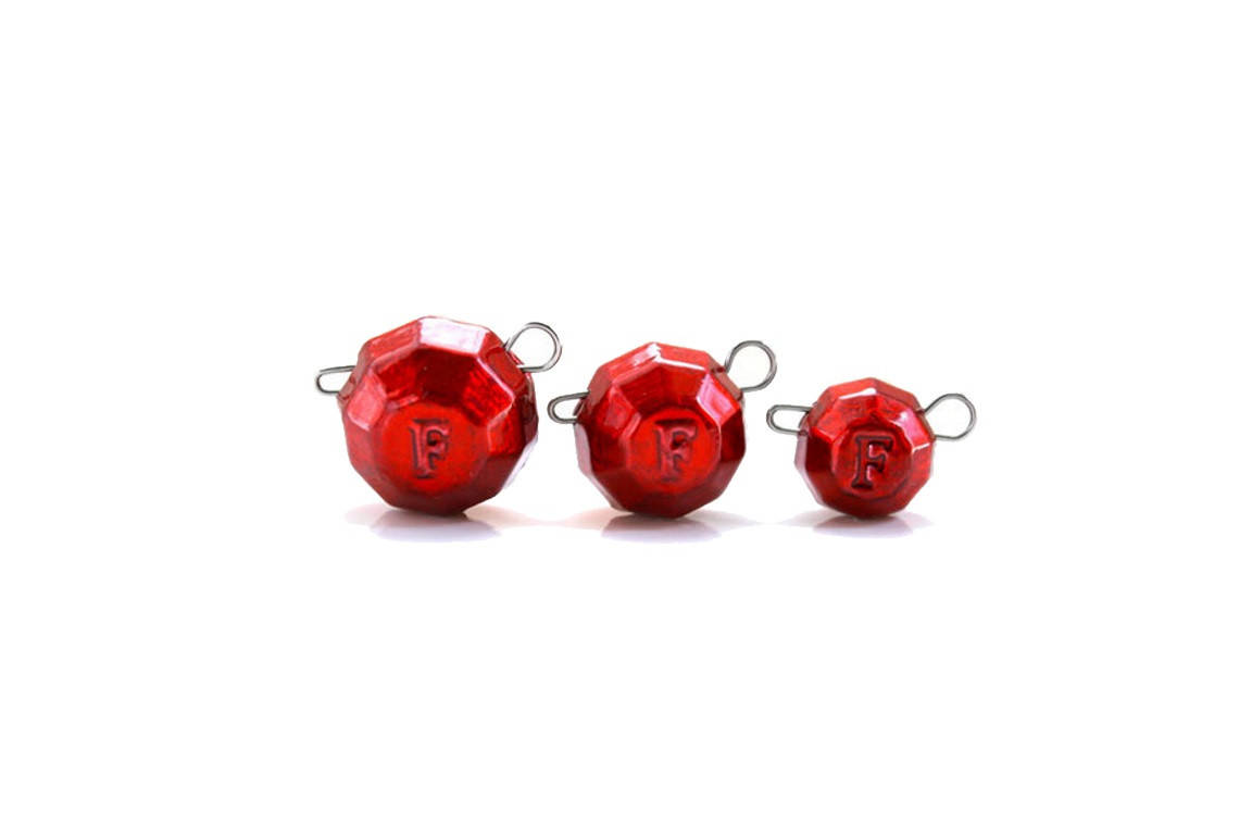 

Груз Fanatik «Граненый» 8г red (5шт/уп)