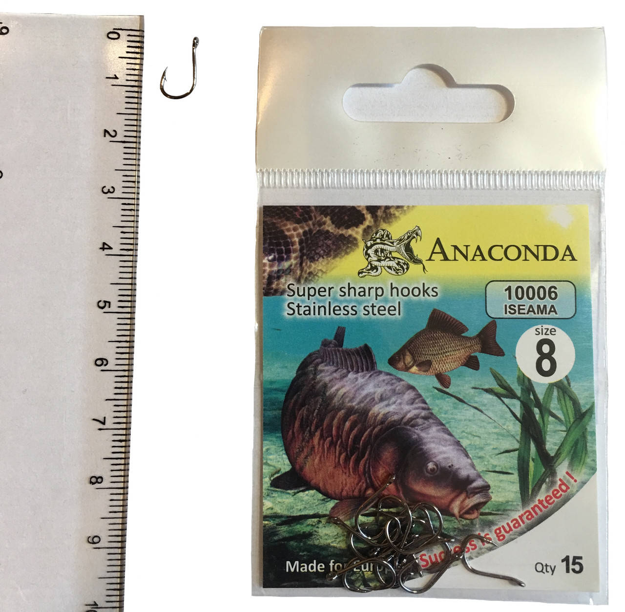 

Рыболовные крючки Anaconda 8