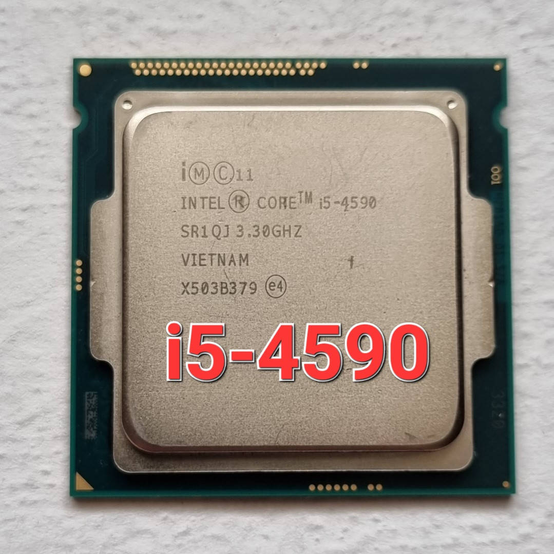 

Процессор Intel Core i5-4590 / SR1QJ / Socket LGA1150 / 4 Gen / 3.3 - 3.7 гГц