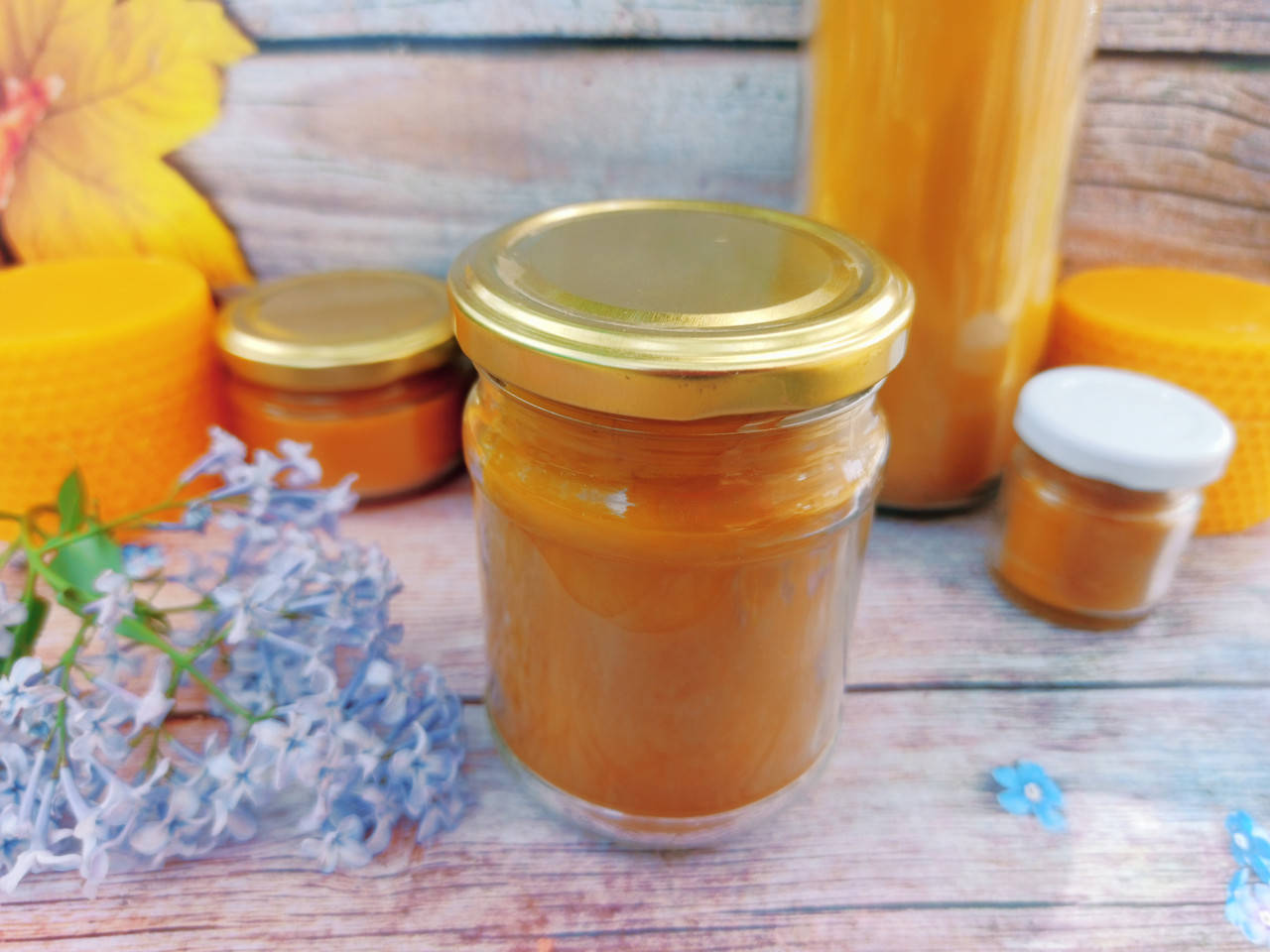 

Восковая свечка в баночке долгого горения, 25 часов горения 250 мл (Колба)