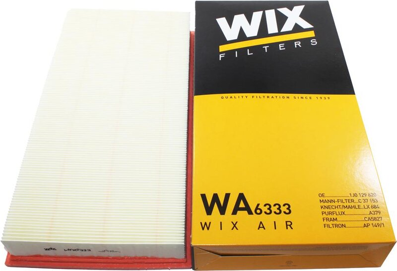 

WIX Фильтр воздушный AUDI, VW, SKODA WA6333/AP149/1