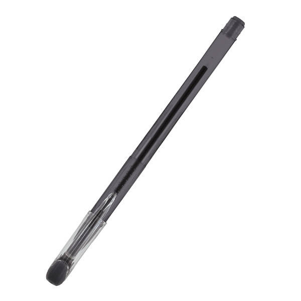 

Ручка масляная Axent Glide AB1052-01-A корпус черный, пишет черным