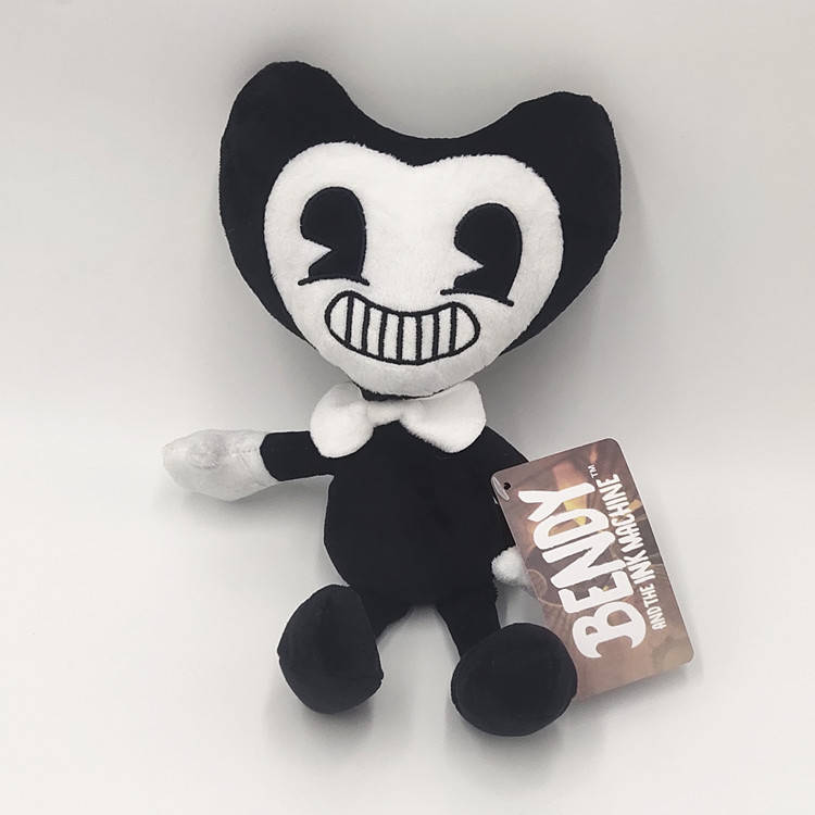 

Мягкая Игрушка Бенди - 28см - Бенди и Чернильная машина Bendy, Черный
