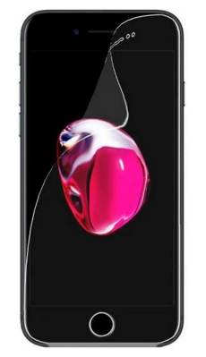 

Гидрогелевая защитная пленка на iPhone 8 Plus на весь экран прозрачная, Прозрачный