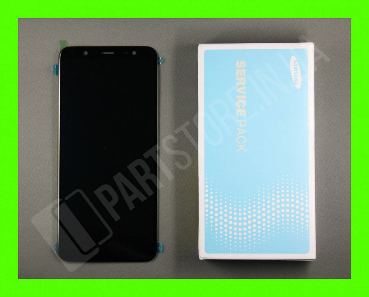 

Дисплей Samsung J810 Black J8 2018 (GH97-22145A) сервисный оригинал, Черный