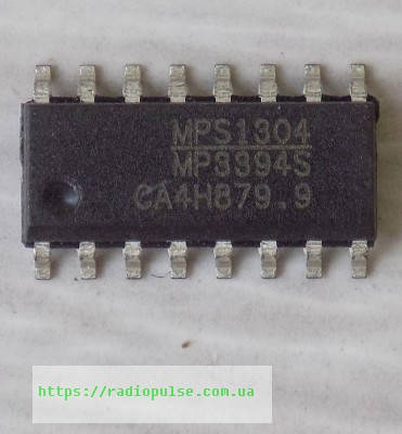

Микросхема MP3394S ( MP3394 ) , so-16