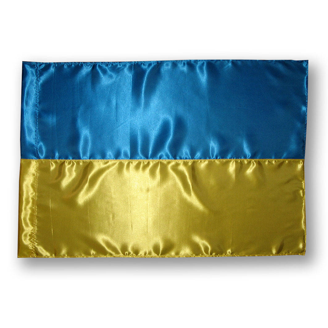 

Флаг Украины , прапор України , атлас , 105×70 см.