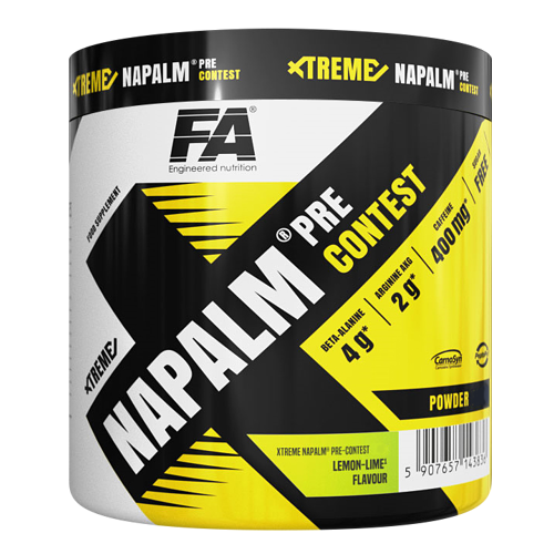 

Предтренировочный Комплекс FA Fitness Authority Xtreme Napalm Pre Contest, 500 г, Апельсин Orange