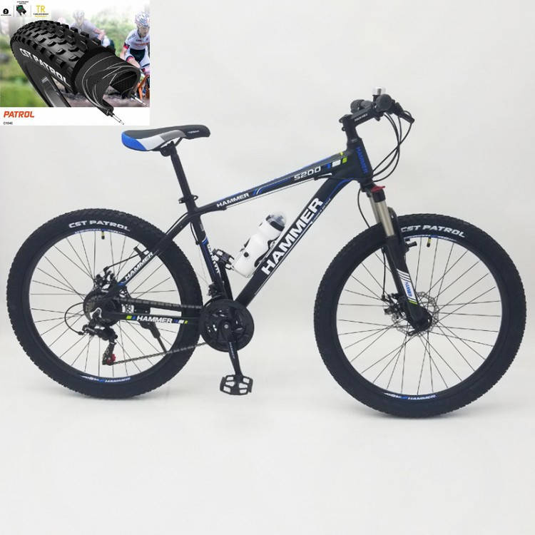 

Велосипед HAMMER-26 Black-Blue Япония Shimano., Синий