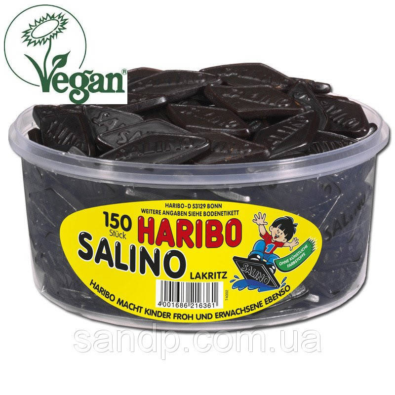 

Лакричные ромбики Харибо Haribo 1200гр.(Веган)