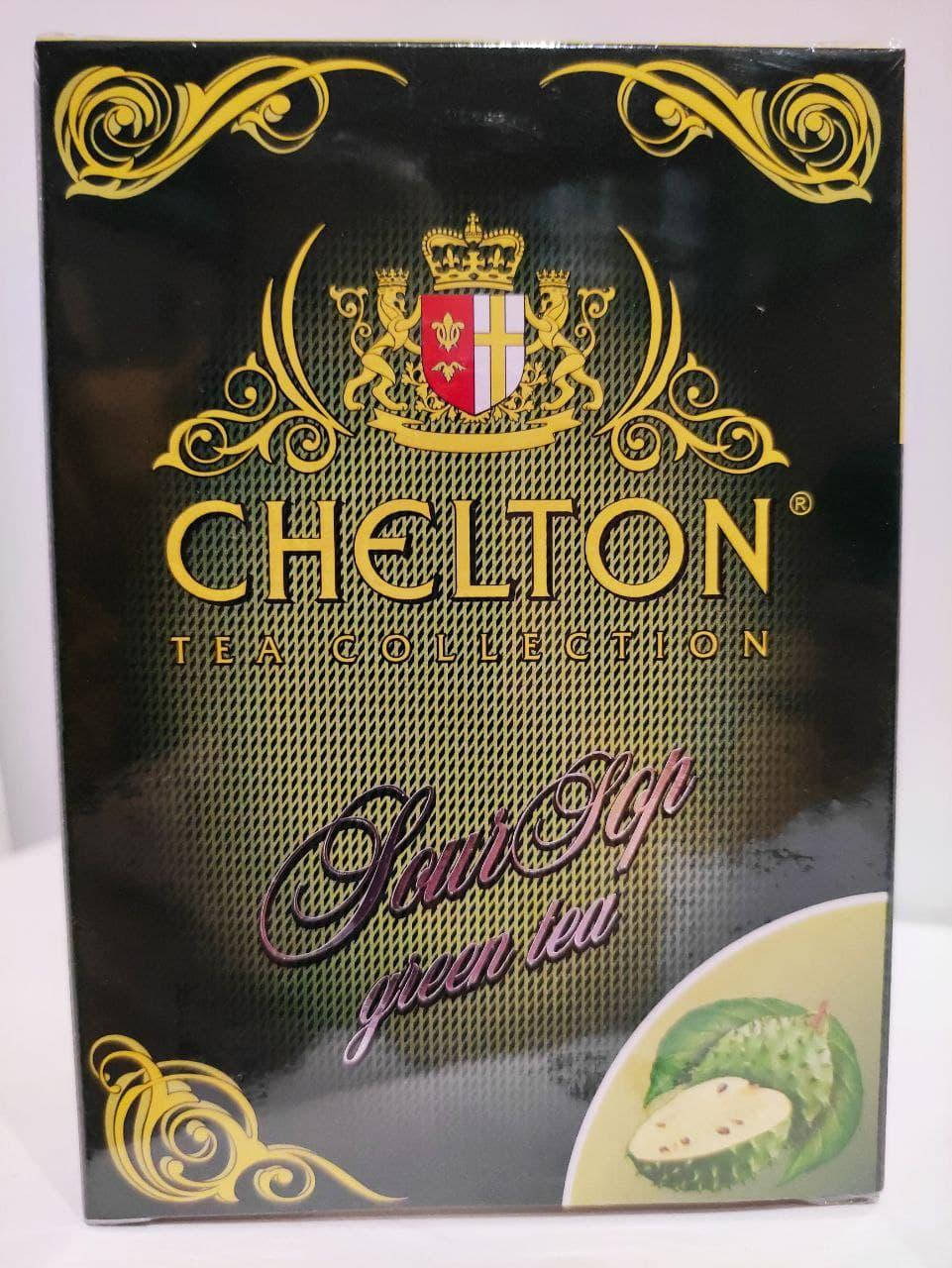 

Чай зеленый с саусепом Челтон Chelton SourSop Саусеп 100 г
