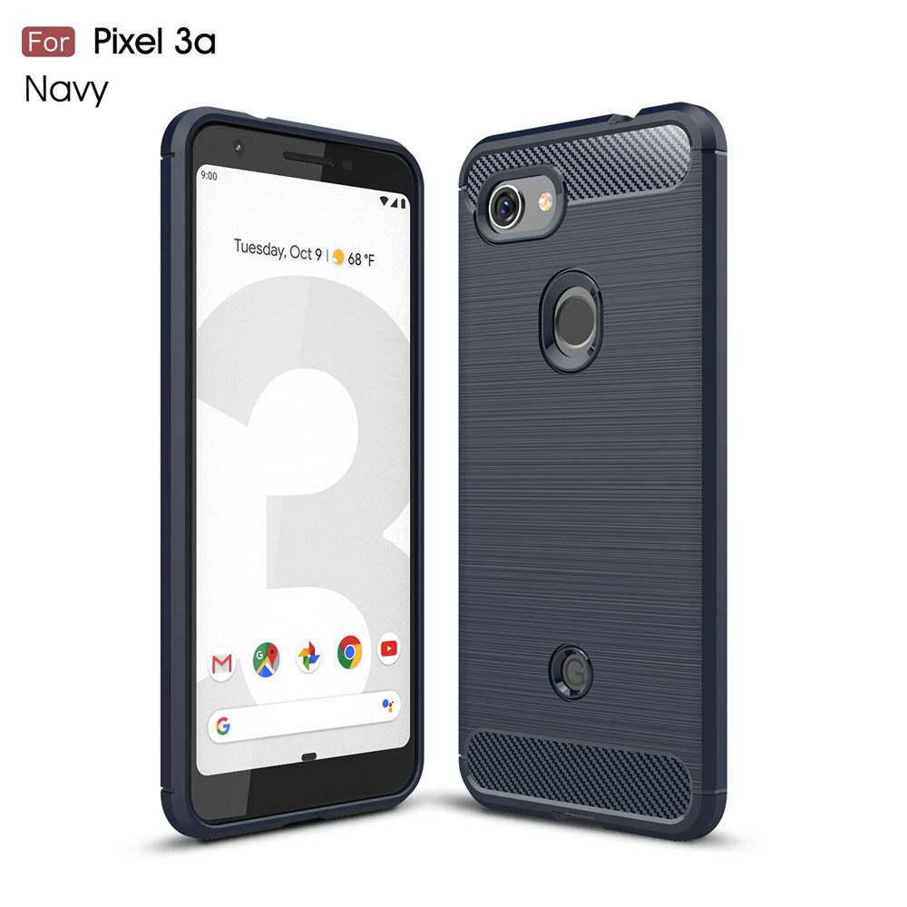 

TPU чехол накладка Urban для Google Pixel 3a XL (4 цвета) синий