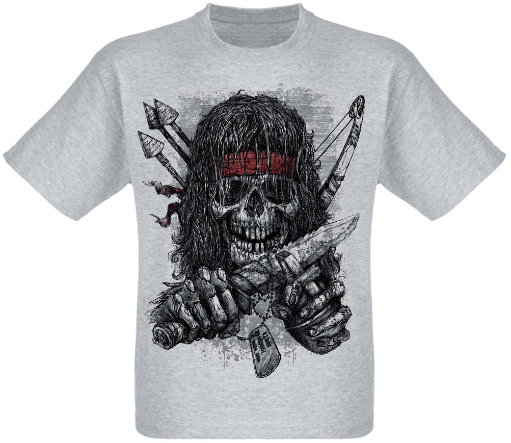 

Футболка Rambo "Last Blood" (меланж)