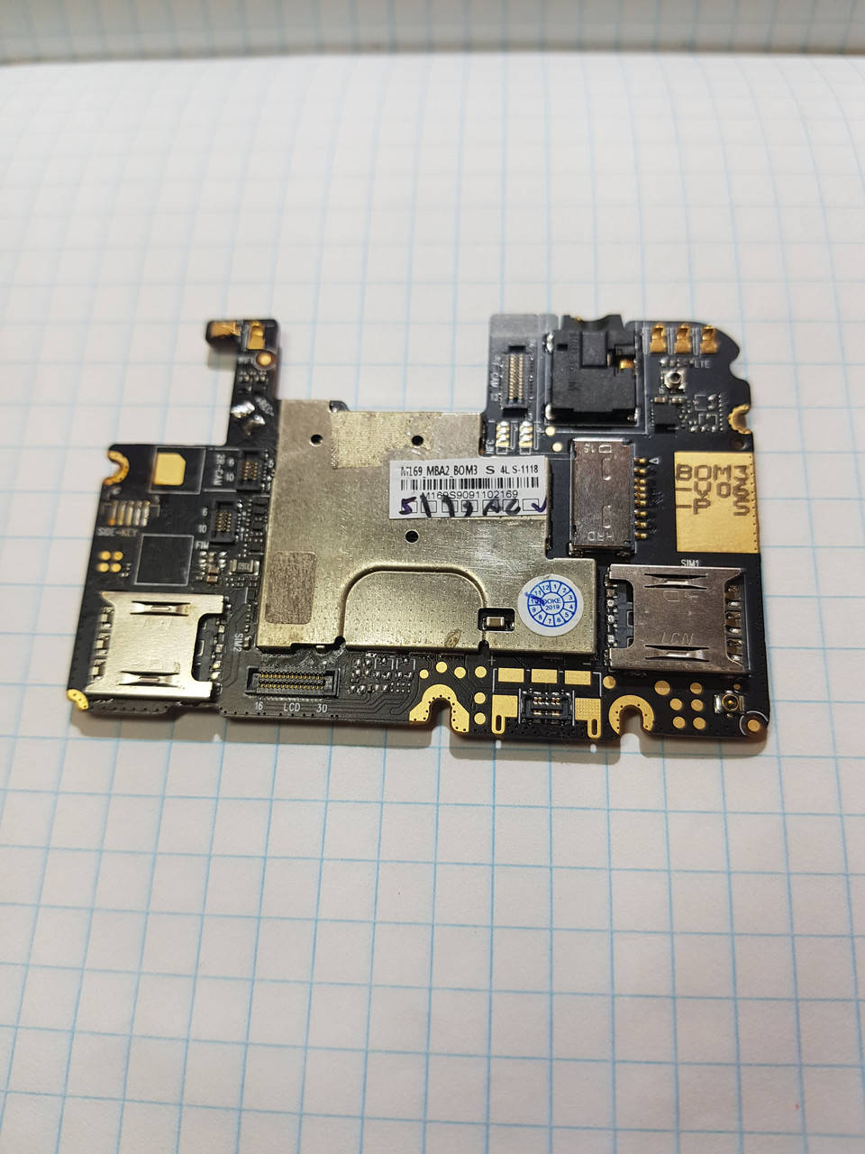 

Blackview A60 Pro плата