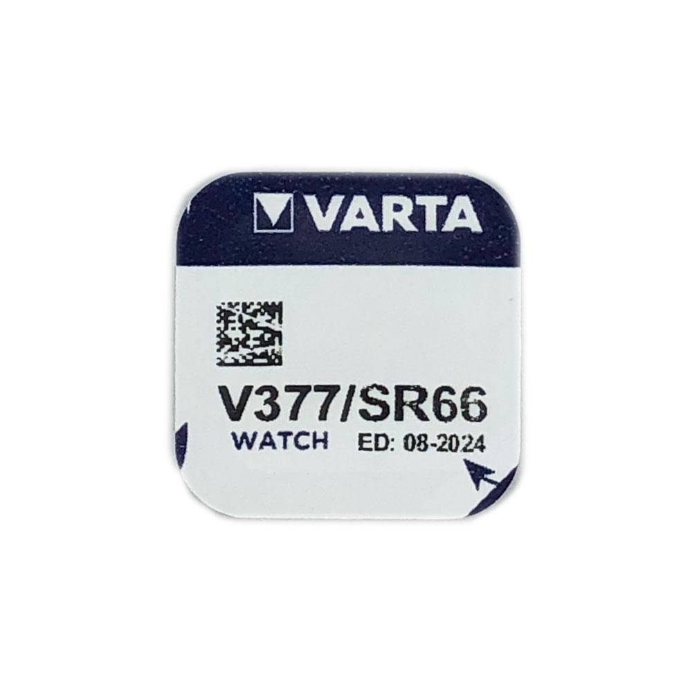 

Часовая батарейка Varta V377 / SR 626 SW / SR66 / AG4 (1шт.)