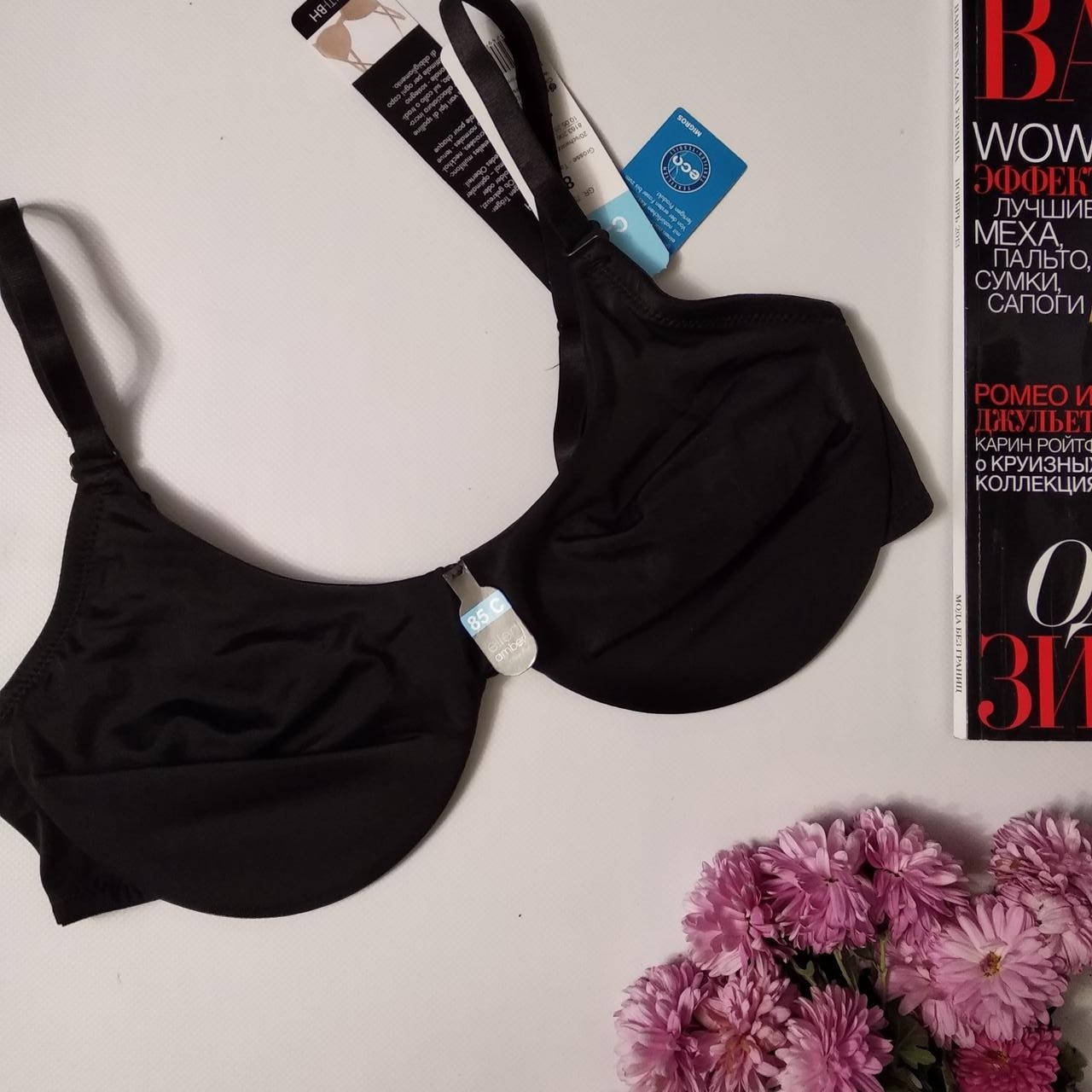 

Черный бюстгальтер с мягкой чашкой Elen Amber, (75 В)