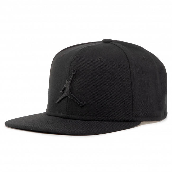 

Кепка-бейсболка с прямым козырьком Jordan Pro Jumpman Snapback 6-панельный снэпбек (AR2118-011), Черный