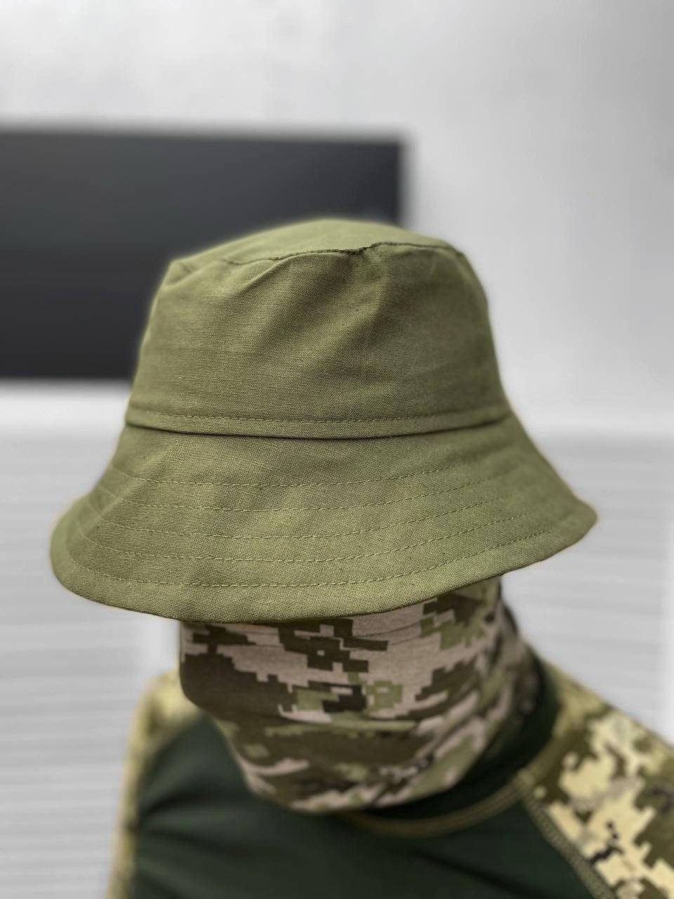 

Военная панама Цвета "Олива", Оливковый