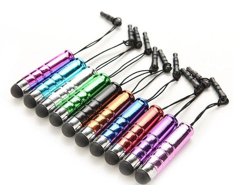 

Стилус Емкостного Дисплея Экрана Смартфона Планшета с заглушкой 3.5 мм, Черный