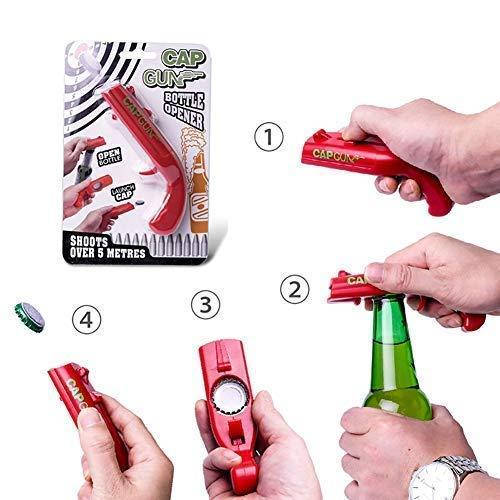 

Открывалка, открывашка для бутылок Cap Gun Opener, Черный