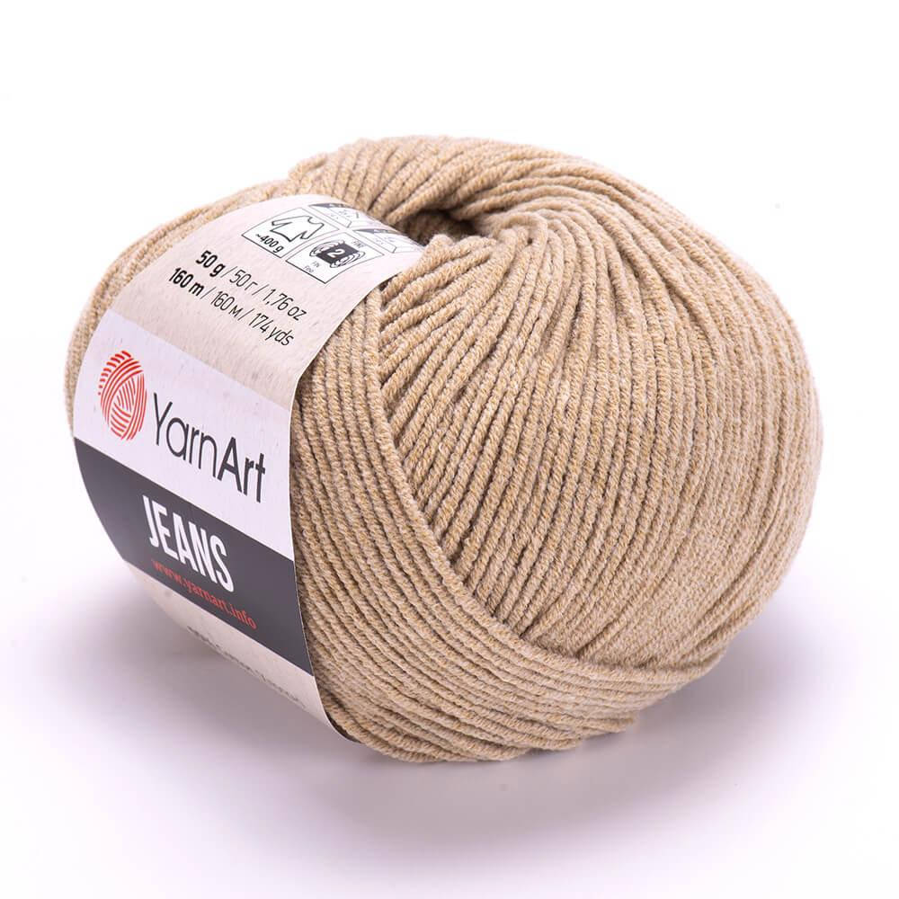 

48 Пряжа YarnArt Jeans темно-бежевый