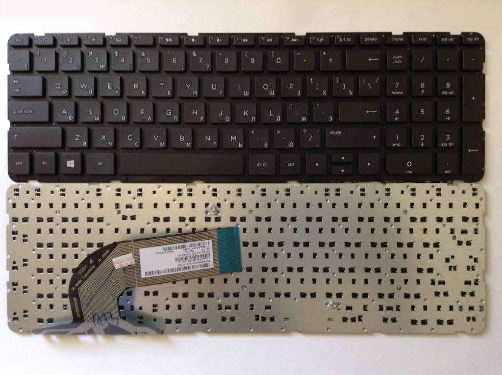 

Клавиатура HP 708168-001, Черный